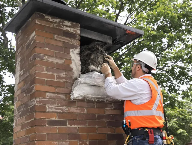 Humane removal of debris and animals by Glendora Chimney Sweep in Glendora, CA