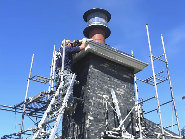 Sturdy chimney crown finished by Glendora Chimney Sweep in Glendora, CA