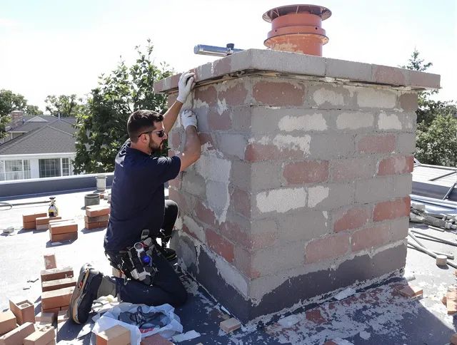 Advanced chimney repair process by Glendora Chimney Sweep in Glendora, CA