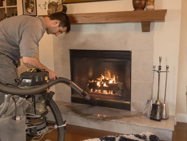 Routine fireplace upkeep by Glendora Chimney Sweep in Glendora, CA