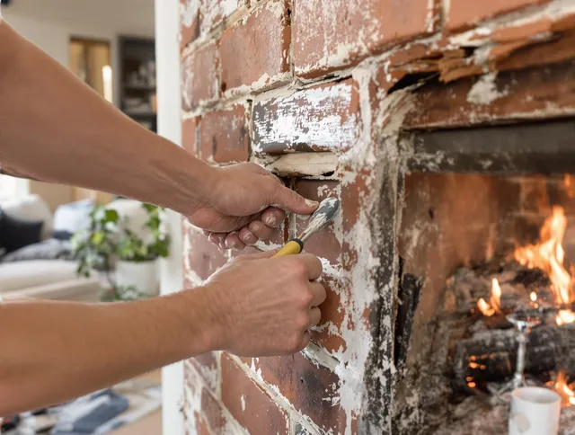 Routine fireplace repair by Glendora Chimney Sweep in Glendora, CA